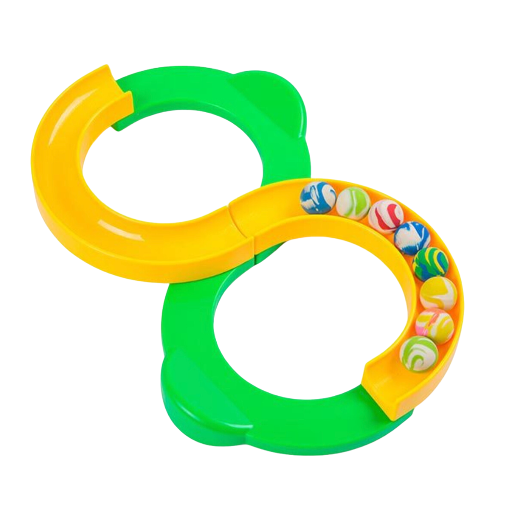 "8-Shaped" Infinite Loop Ball Track Toy – Hand-Eye Coordination & Sens ...