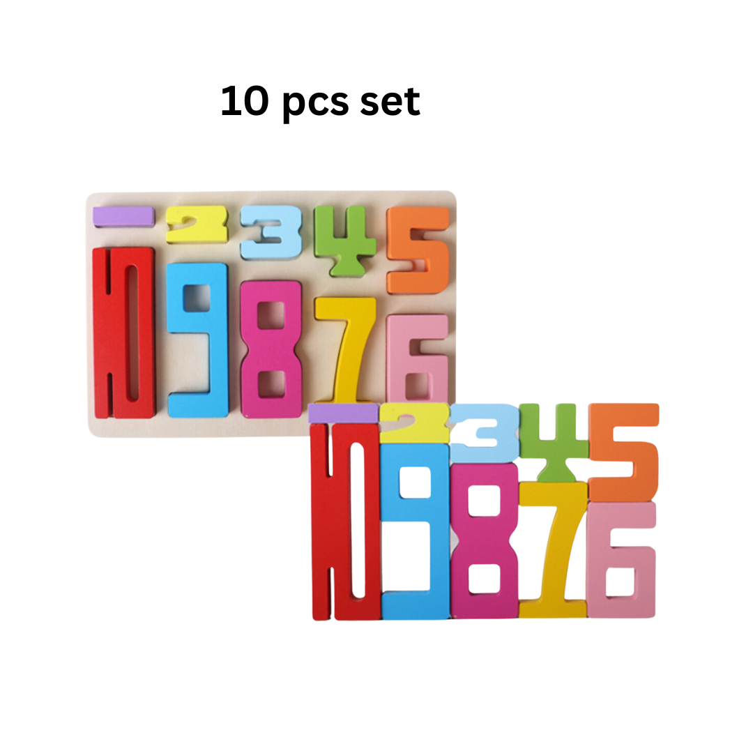 Educational Number Blocks 1-10 | Learn Counting & Basic Math | Durable ...