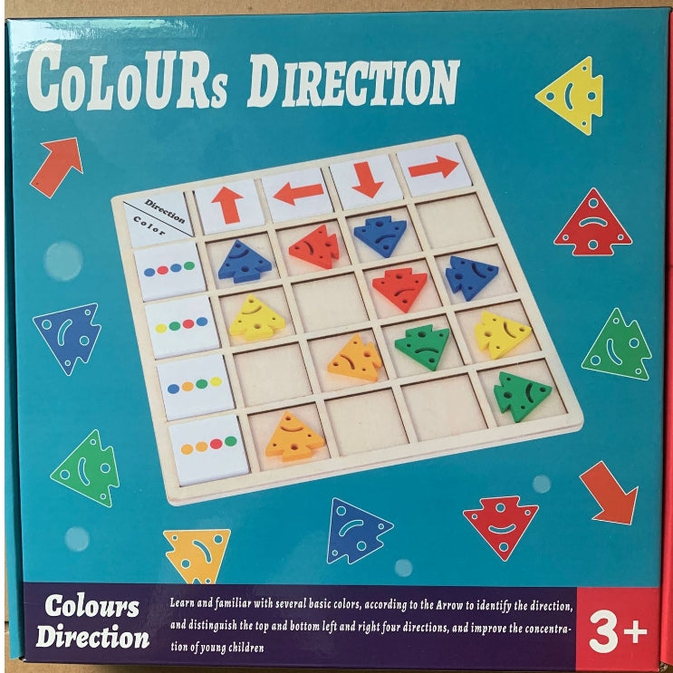 Block Direction Game Educational Tool Colours Direction Game – Happy Square AU