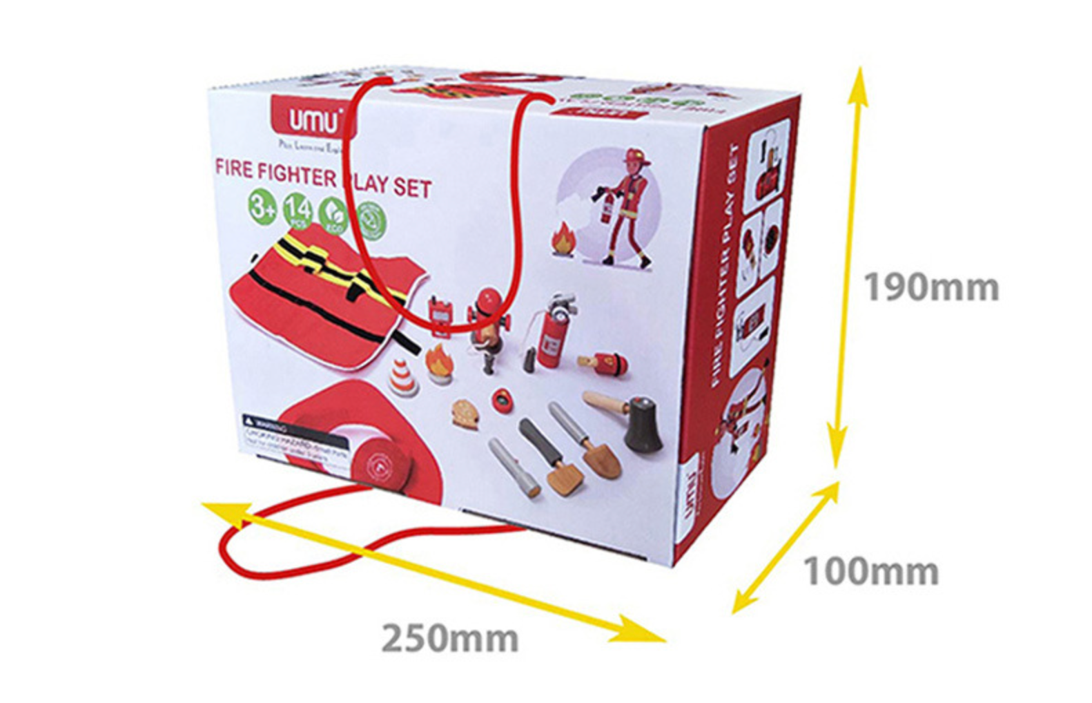 Firefighting Toy Educational Toy Fire fighter play set – Happy Square AU
